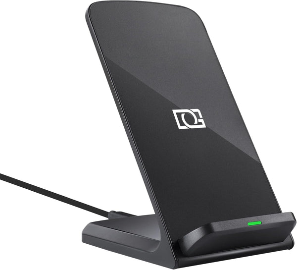 Wireless Charger for Samsung, Qi Certified 10W Fast Charging Phone Stand for Galaxy S24/S23/S22 and Note 20