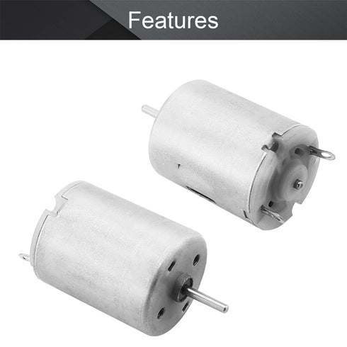 5Pcs 6V 11000RPM 0.35A Fielect DC Motor Micro Motor Electric Motor Round Shaft for RC Boat DIY Airplane Toys Model DIY