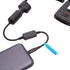USB C Male to 12V Car Cigarette Lighter Socket Female Converter Cable, 1 Feet, 18W Adapter for Dash Cam, GPS