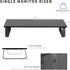 VIVO 24 Inch Desktop Riser Monitor and Laptop Stand, STAND-V000D, Black