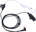 SL300 TLK100 Acoustic Tube Earpiece with PTT Mic, Walkie Talkie Headset for Motorola SL Series 2 Way Radio