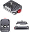IFOOTAGE Camera Quick Release Plate Q38, Tripod Mount Adapter for Sony Canon Monopod DSLR Stabilizer Slider