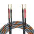 UCINNOVATE Bi-Wire Speaker Cables, 2 Pack OFC 9.8Ft Home Theater Premium Speaker Wire with Gold-Plated Banana Tip Plugs