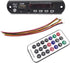 HiLetgo 12V MP3 WMA Audio Bluetooth Decoding Board w/SD Card Slot/USB/FM/Remote Decoding Module