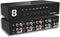 FlyroadUp 3.5mm Aux + RCA L/R Bi-Directional Stereo Audio Switch 8 in 1