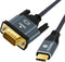 Thzzhnno USB C to VGA Cable 3.3FT, USB Type C to VGA Conversion