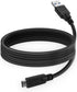 BoxWave Cable Compatible with Sony Alpha a7R IV, DirectSync USB 3.0 A to USB 3.1 Type C, 6ft Black