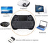 2.4G Wireless Keyboard with Touchpad Mouse Backlit USB Mini Keyboard, Multi-Media Handheld Remote for PC, Pad, Xbox,