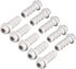 uxcell 10pcs 5mm Inner Dia PVC Strain Relief Cord Boot Protector for Power Tool Hose, White