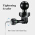 BRCOVAN Aluminum Alloy Tripod Mount Adapter with 1'' Ball, Compatible with RAM Mounts B Size