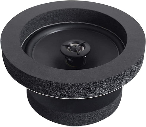 RDBS 6" 6.5" 6.75" Car Speaker Foam Rings - Universal Self Adhesive Fast Rings Sponge Bass Blocker Kit, 4PCS