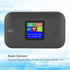 ciciglow 4G 8-10 3000mAh LTE Portable Router, Mobile Hotspot with SIM Card Slot, Supports Users Stable Battery, Made