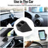 2 Pack Car Dashboard Stand, Stick-on Base Mount for Table Phone Holder Bracket, Desktop Wireless Charger Magnetic Clip