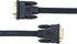 DTech 5M Ultra Thin Flat VGA Cable, 15 Pin Male to Male Connector, 16 Feet, Black