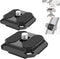 NEEWER Quick Release Plate 38mm Square Arca Type QR Camera Mount Plate for Peak Design Capture V3