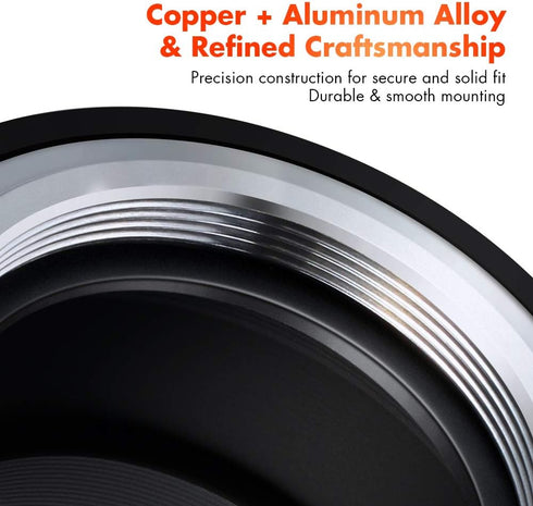 K&F Concept M42 to Fuji X Lens Mount Adapter for M42 Screw Mount Lens to Fujifilm X-Series X FX Mount Cameras
