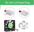 60mm x 60mm x 15mm 6015 12V DC 0.10A Ball Bearing Brushless Cooling Fan, 2pin AV-F6015MB UL TUV