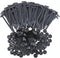 ZQTkid 120pcs Car accessories Universal Cable Tie Buckle for Car,cable ties,zip tiescable tie