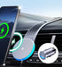 DIY Flexible Dashboard Magnetic Wireless Car Charger for MagSafe, 15W Fast Charging, Magnetic Car Phone Holder Mount