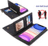 iPhone 11 Pro Max Wallet Case with Tempered Glass, Zipper Credit Card Holder, Crossbody Strap, Black.