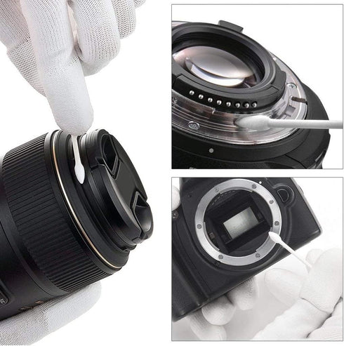 SZYDD 11Pcs DSLR Lens Camera Detail Tools with Storage Box Lens Cloth Wet Wipes Camera Care Supply