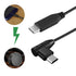 GEEKRIA Type-C Headphones Charger Cable Compatible with Sony WH-H900N WH-CH700N MDR-XB950B1 MDR-XB650BT MDR-100ABN,