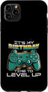 Gamer Birthday Video Game Controller Gamer Birthday Time to Level Up Controller Tee Case for iPhone 11