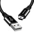 AGVEE 2 Pack 6ft Replacement Charger Data Cable for Garmin Nuvi GPS, Black