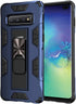 Military Grade Case for Samsung Galaxy S10 Plus - Built-in Kickstand Holder, Heavy Duty Shockproof Protective Cover,