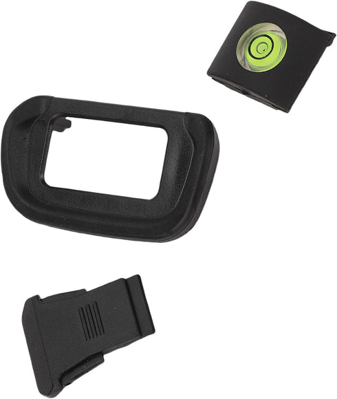WIHFHGZ Set R10, 3 1 Camera Viewfinder Eyecup, Hot Shoe Cover and Level for in ABS Material - Easy Attachment
