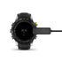E ECSEM Charging Clip Compatible with Garmin MARQ Athlete/Aviator/Captain/Driver/Expedition/Golfer Smartwatch Charger, 3.3ft USB Data Sync Charge Cradle Dock Adapter Charging Cable - Black