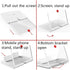 3D Screen Magnifier Amplifier, HD Projector for Movies, Videos, and Games, Foldable Phone Stand for All Smartphones