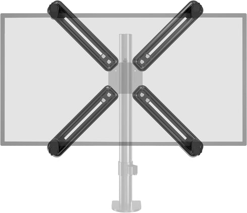 Pholiten VESA Mount Bracket Adapter, Monitor Arm Mounting Kit for Screen 13 to 27 inch, 75mm or 100mm VESA