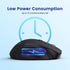 Wireless Mouse, D-09 USB Cordless Mice for Laptop, Ergo Grips, 5-Level 2400 DPI, Portable for PC