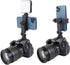 Multifunctional Universal Cell Phone Tripod Mount Adapter, 360 Rotation Camera Hot Shoe Holder for Canon Nikon Sony