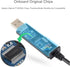 waveshare Industrial USB to TTL 6pin Serial Adapter Cable, USB to TTL (C) Converter with FT232RNL Chip, Compatible with