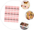100pcs Self Adhesive Paper Sealing Stickers for Packaging, Pastry Seal Strip for Handmade Craft Art, Food Retail Sticker