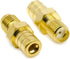 2PCS SMA SMB Antenna Connector SMA Female to SMB Female Adapter, Low Loss SMA SMB Coax Cable Radio Connector for DAB Car Aerial Antenna, Audio, Router, Video