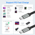 3ft USB C to C Cable 2 Pack, USB 2.0 Braided USB C to USB C Cable Fast Charging Compatible with Apple iPhone 15 iPad