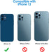 JETech Camera Lens Protector for iPhone 12 6.1-Inch, 9H Tempered Glass, HD Clear, Anti-Scratch, Case Friendly, Does Not Affect Night Shots, 3-Pack