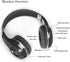 Bluedio V5.0 Bluetooth Headphones Over Ear, Wireless Bluetooth On-Ear Stereo Earphones Noise Cancelling, Soft Memory-Protein Earmuffs, w/Mic (Black)