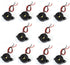 DC 3-24V Active Piezo Buzzer 85 db with Industrial Audio, 2-Wire Leads Electric Alarmer, 10PCS