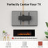 26-60 Inch 80 lbs, 400x400mm USX MOUNT Swivel TV Wall Mount for TVs up to Single Articulating Arm, Full Motion TV Wall