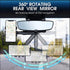 Rearview Mirror Magnetic Phone Holder for Car, Rotatable and Retractable Car Phone Holder Mount 2024 Upgraded 360° Rear View Mirror Phone Holder Pro Clip Car Mirror Phone Holder Mount