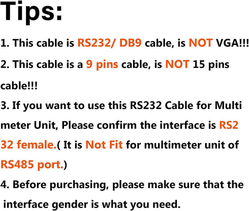 CableCreation USB to RS232 Adapter with PL2303 Chip, 3.3 FT USB 2.0 to RS232 Female DB9 Serial Converter Cable