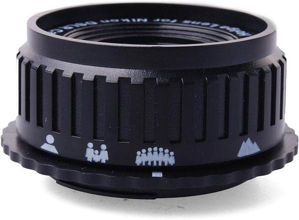 HOLGA 60mm f/8 Lens for Nikon DSLR - Black