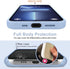 MOCCA iPhone 13 Case 6.1 inch with Ring Kickstand, Liquid Silicone, Microfiber Liner, Anti-Scratch Shockproof Case for