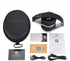 PowerLocus Bluetooth Headphones Over Ear, Wireless Foldable Headphones, Hi-Fi Stereo, Soft Memory Foam Earmuffs,