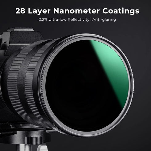 K&F Concept 67mm ND1000 (10-Stop Fixed Neutral Density) ND Filter with 28 Multi-Coated Optical AGC Glass Waterproof