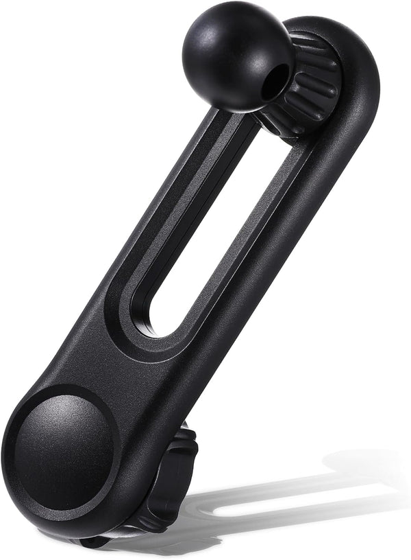 Exircy 17mm Ball Mount Extension Arm, 2.04 Inch Adjustable Length, 360-Degree Ball Mount